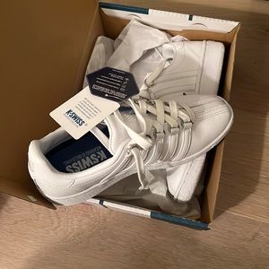 Brand new with tags K-Swiss 6.5 white sneaker from Anthropologie